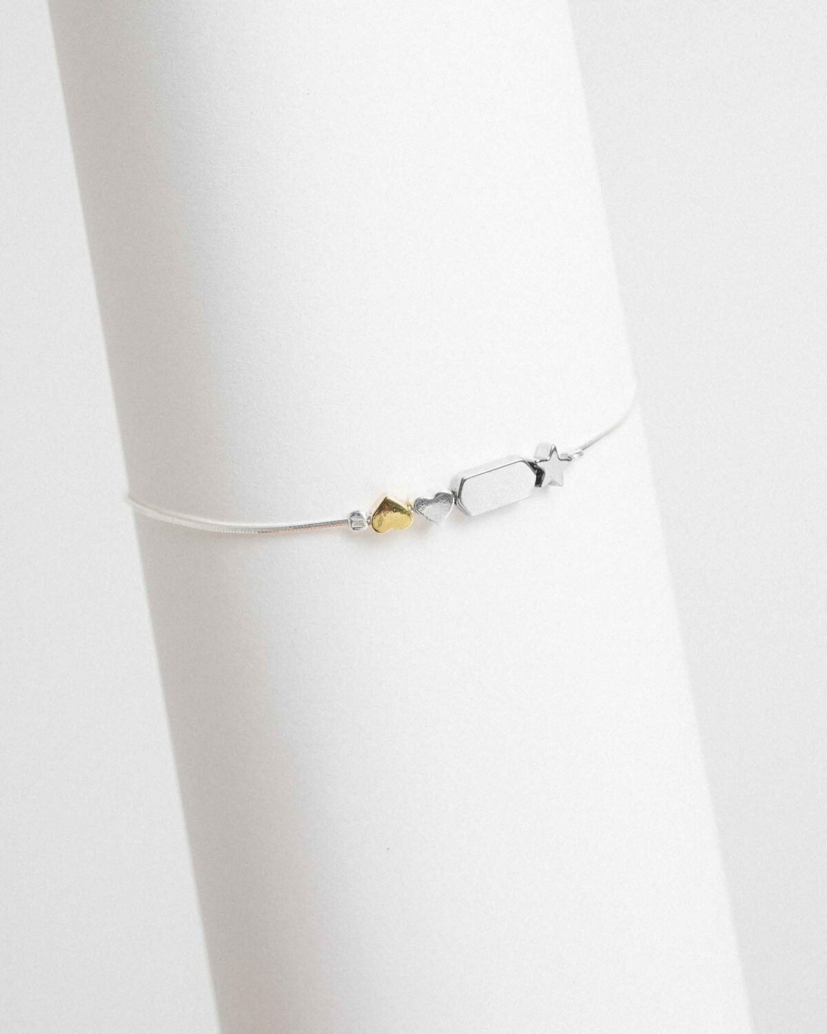 'Spark bracelet' minimalistinė 925 sidabrinė apyrankė