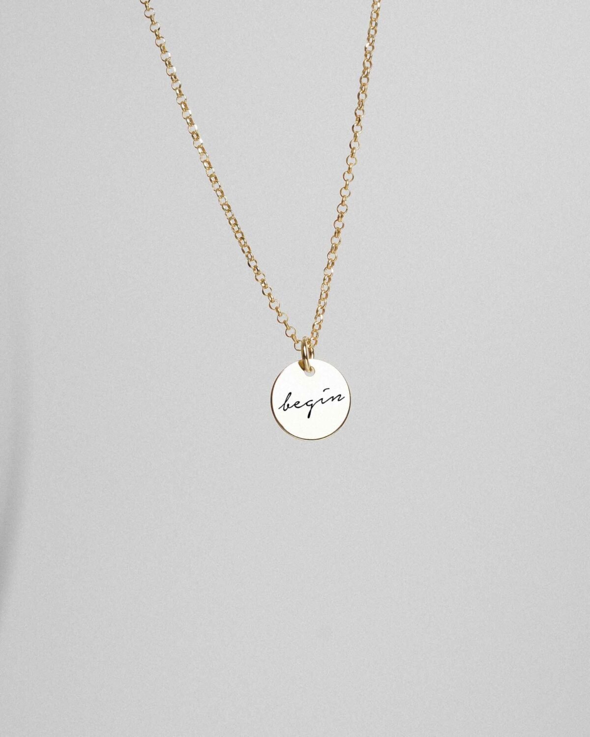 'Aurora' 14K kaklo papuošalas